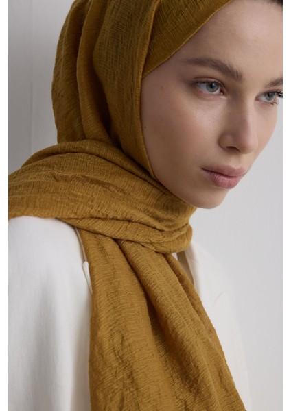 Drew Hardal Bohem Uzun Saçaklı Pamuklu Şal