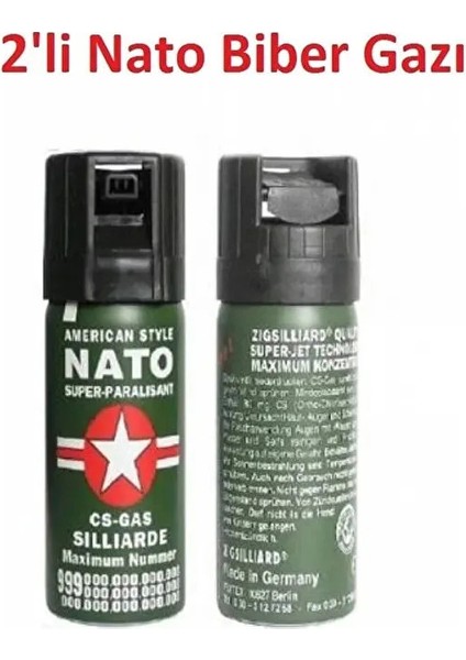 Nato Pepper Gazı (40 Ml)2 Adet