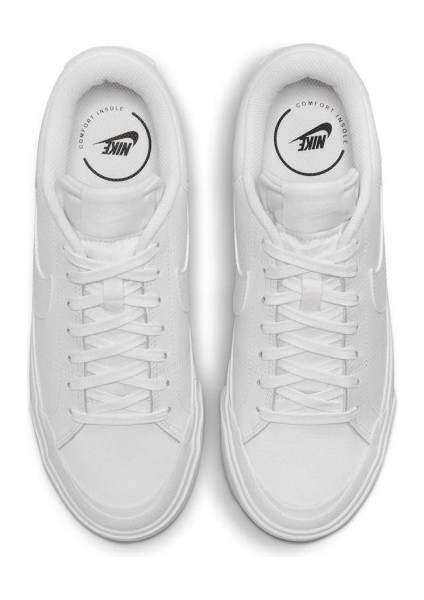 Wmns Court Legacy Lift Kadın Günlük Ayakkabı DM7590-101 Beyaz fırsatları