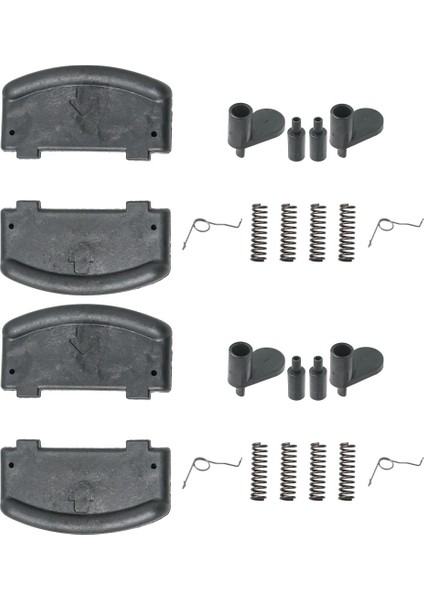 Ford Transit T18 Için Sürgülü Cam Mandalı-Tam Set-2 Adet