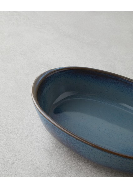 Lia Seramik Fırın Kabı 21X13X5,2 cm Mavi modelleri