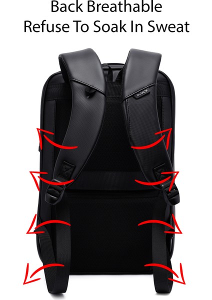 D-Pack Erkek Siyah Sırt Çantası 25SBD30246F modelleri