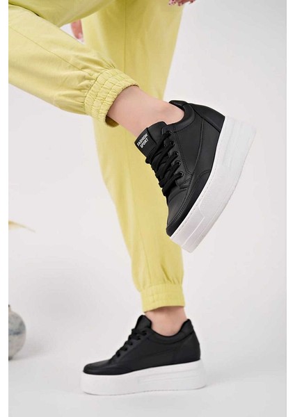 BAHRİNA K-72 Kadın Yüksek Taban Gizli Topuk Spor Ayakkabı (8 CM TOPUK) fiyatları