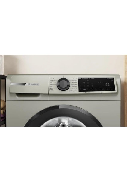 WGK242ZXTR Çamaşır Makinesi 9 kg 1200 Devir Gümüş
