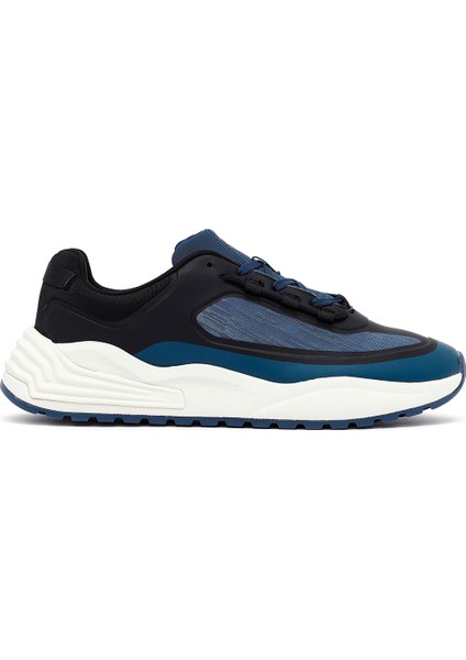Acbc x Derimod Erkek Lacivert Bağcıklı Kalın Tabanlı Kumaş Sneaker 25SFD78026F