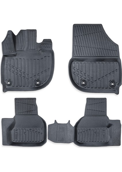 Honda Jazz 2020 Sonrası Myk 3D Premium Havuzlu Oto Paspas Araca Özel