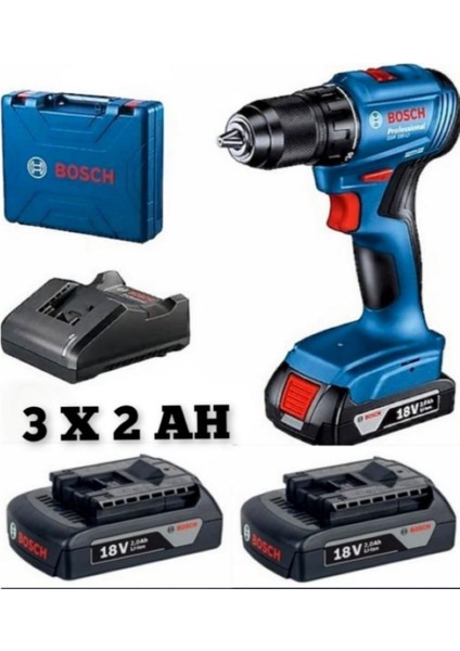 3'ü 1 Arada Akülü Darbeli Matkap ve Vidalama Seti, Kompakt ve Güçlü Performans