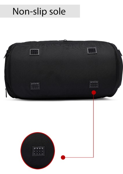 D-Pack Erkek Siyah Uzun Askılı Kumaş Seyahat Çantası 25SBD30356F indirimleri