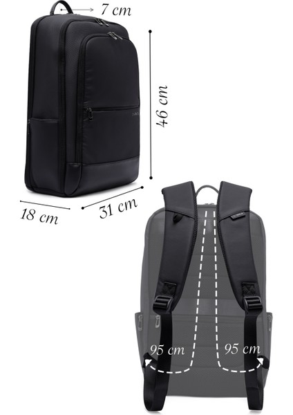 D-Pack Erkek Siyah Sırt Çantası 25SBD30206F fiyatları