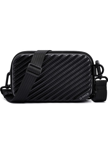D-Pack Erkek Siyah Mini Kutu Çapraz Çanta 25SBD30276F