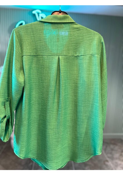 Keten Gömlek – Yeşil fırsatları