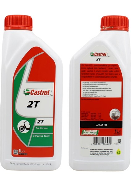 2t 2 Zamanlı Motor Yağı 1 Lt - 12 Adet fiyatları
