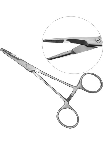 Mikroturcu Olsen Helgar Makas Portegue Iğne Tutucu 5.5 Inç Gri Eğitim Materyali