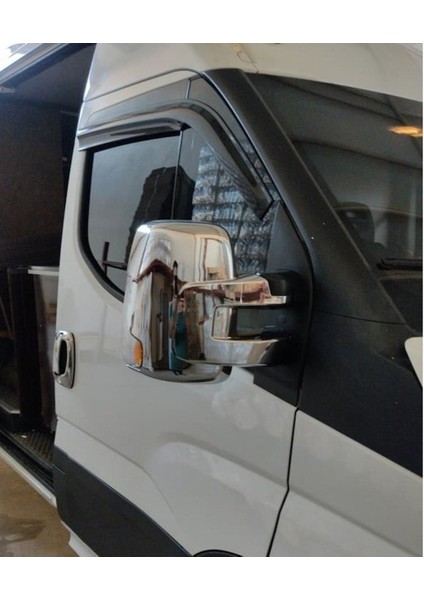 Iveco Daily Uyumlu 2014 Ve Üzeri Ayna Kapağı 2 Parça Abs Krom Kaplama