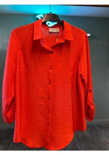 Keten Gömlek – Oranj fiyatları