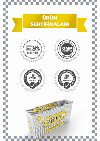 , Kafein, Taurin ve C Vitamini Içeren Pastil Takviye Edici Gıda 3'lü Avantaj