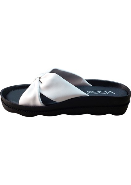 Voga 1700 103 Beyaz Comfort Casual Anatomik Terlik fiyatları