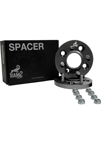 4X100 56,1 15MM Siyah Spacer