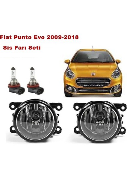 Fiat Punto Evo 2009-2018 Sis Farı Seti 8200074008