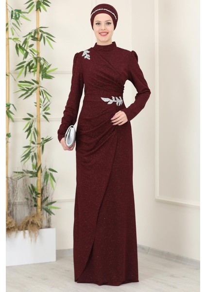Masal Abiye Bordo ESM01