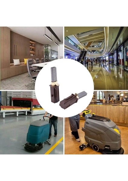 Kuzu Için 4'lü Paket Vakum Motorlu Karbon Fırça 2311480, 333261, 33326-1 (Yurt Dışından)