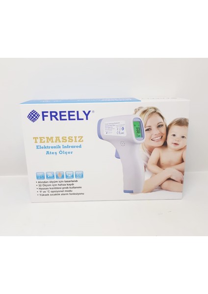 Temassız Elektronik Infrared Ateş Ölçer