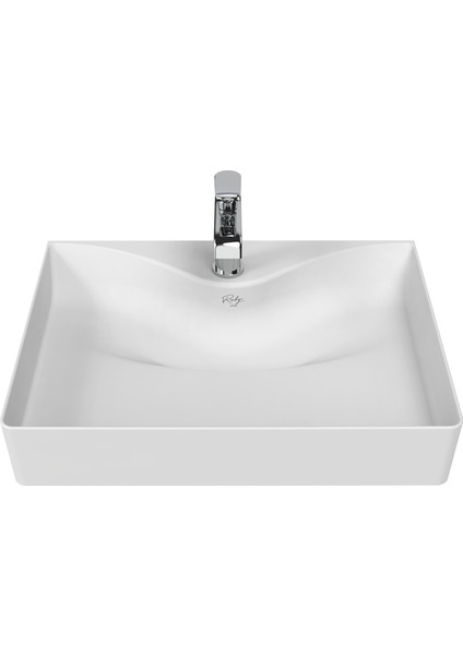 Ruby Wave Tezgah Üzeri Lavabo 60*45 cm