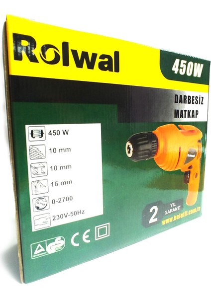 450W Darbesiz Matkap FP-EAL-VM450, Güçlü ve Kullanışlı El Aleti modelleri