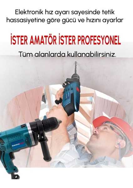 13MM Darbeli Elektrikli Matkap Mavi PH250, Güçlü ve Dayanıklı El Aleti fiyatları