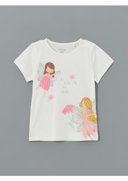 Bisiklet Yaka Kız Bebek Pijama Takımı (S5)
