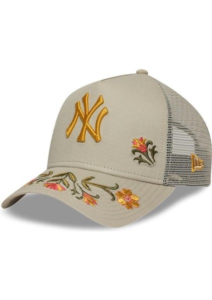 New York Yankees Mlb Floral 9forty Af Trucker Snapback Şapka