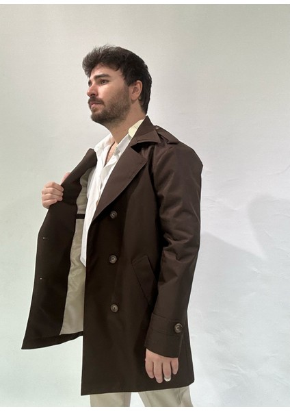 Kahverengi Erkek Trençkot fiyatları