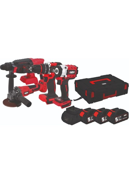 4'lü Kömürsüz Set, Dayanıklı ve Güçlü, Kullanışlı, Kaliteli Malzeme