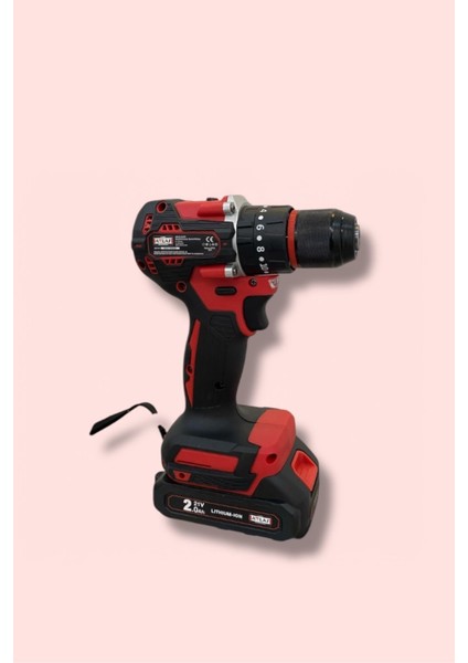 Yüksek Performanslı Darbeli Akülü Matkap, Güç ve Çok Fonksiyonlu Kullanım