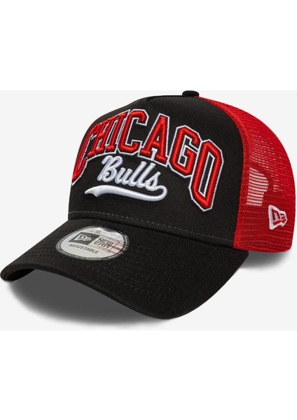 New Era Script Logo 9forty Trucker Chicago Bulls Şapka