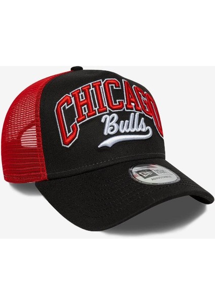 New Era Script Logo 9forty Trucker Chicago Bulls Şapka