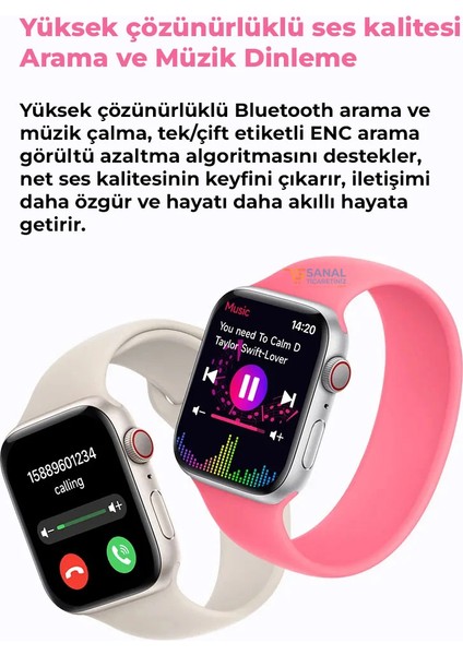Watch Sq 9 Mini Kadın Akıllı Saat