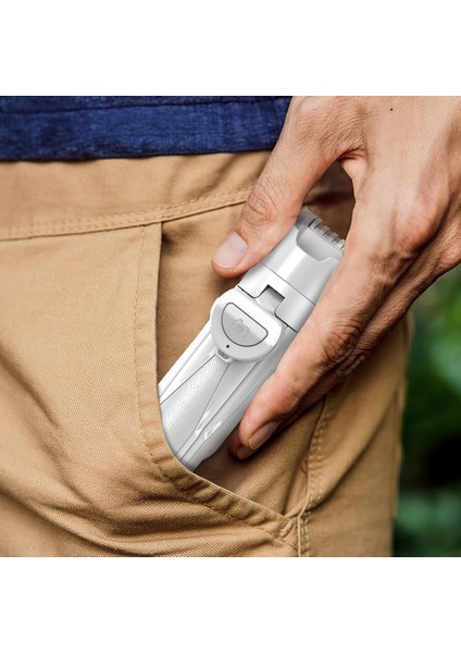 Mt-18 360 Derece Dönebilen Kumandalı Selfie Çubuğu ve Tripod Beyaz modelleri