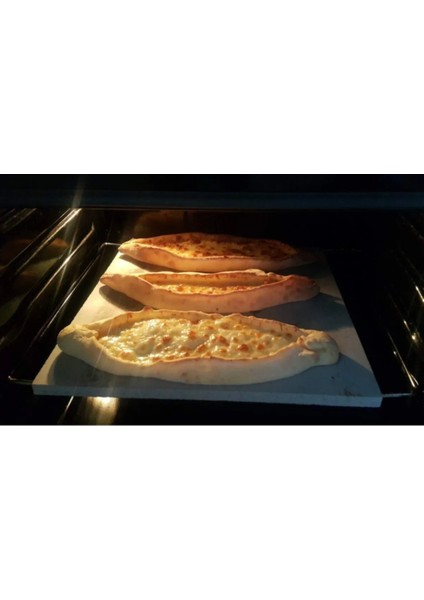 Forna Ekmek ve Pizza Pişirme Taşı / 30X38X1,5CM Fırın Taşı