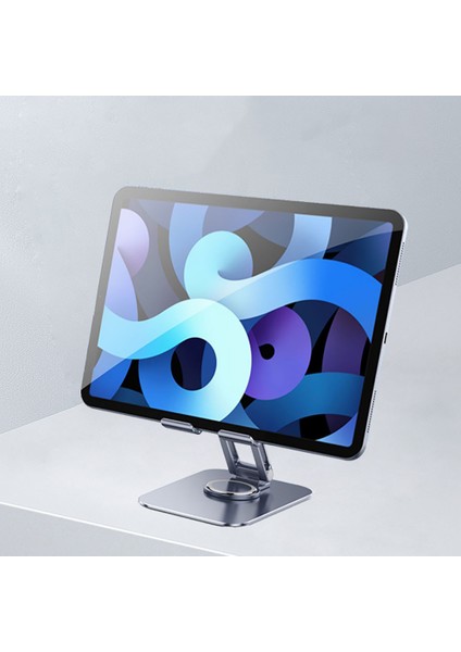 Mk-61 Ayarlanabilir Katlanabilir 360 Derece Dönebilen Telefon ve Tablet Standı Gri fiyatları