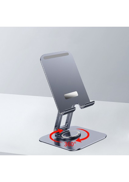 Mk-61 Ayarlanabilir Katlanabilir 360 Derece Dönebilen Telefon ve Tablet Standı Gri modelleri