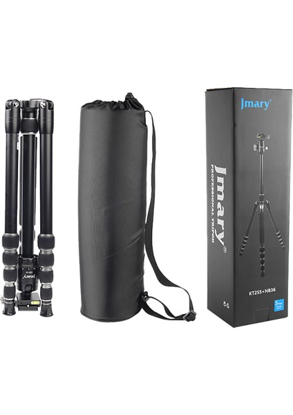 KT255+NB36 360 Derece Dönebilen Değiştirilebilir Başlıklı Tripod Siyah fırsatları