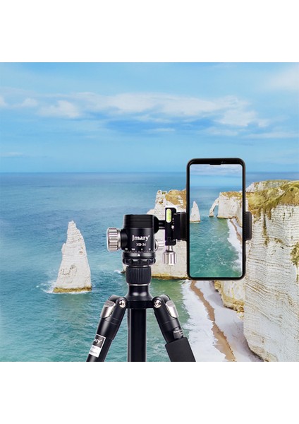 KT255+NB36 360 Derece Dönebilen Değiştirilebilir Başlıklı Tripod Siyah indirimleri