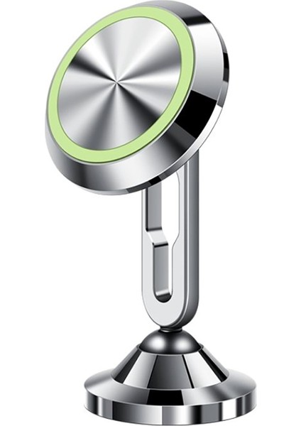 Mh-76 360 Derece Dönebilen Magnetik Düz Zemin Araç Telefon Tutucu Siyah