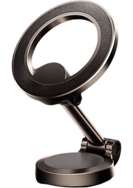 Mh-79 360 Derece Dönebilen Düz Zemin Araç Telefon Tutucu Siyah