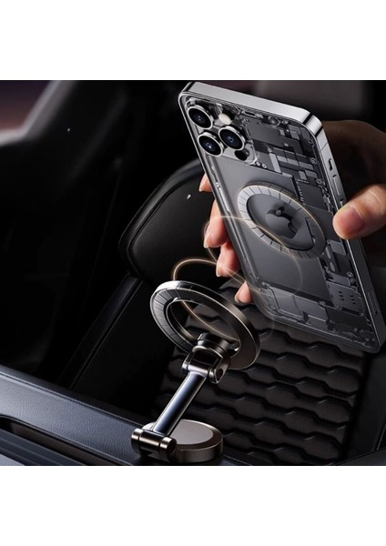 Mh-79 360 Derece Dönebilen Düz Zemin Araç Telefon Tutucu Siyah indirimleri