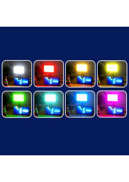 FM-150RGB Rgb LED Telefon-Kamera Üstü Aydınlatma Işığı Siyah fiyatları