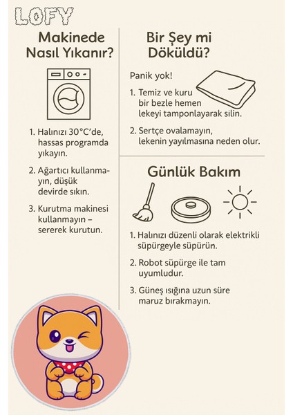 Yuvarlak Çocuk Odası Halısı - Pembe Zemin Üzerinde Göz Kırpan Sevimli Köpek Desenli Halı