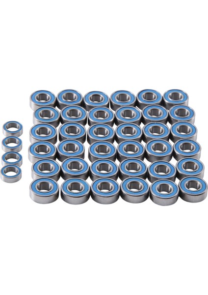 Tamiya G6-01 G601 Rc Araba Yükseltme Parçaları Aksesuarları Için 40 Adet Kapalı Rulman Takımı (Yurt Dışından) modelleri