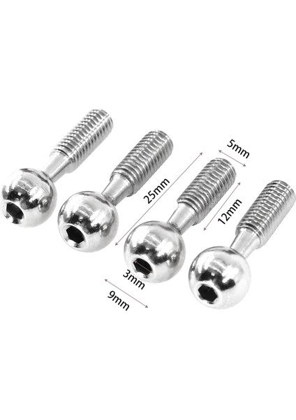4 Adet Rc Araba Yükseltme Direksiyon Kupası C Koltuk Başlığı Vida Takımı 1/10 Feishen Fs 511029 Rc Araba Yükseltme Aksesuarları (Yurt Dışından)